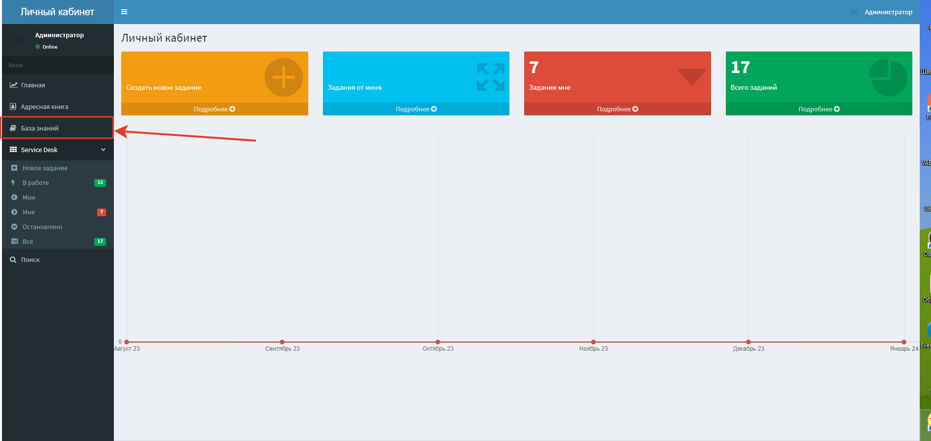 Личный кабинет